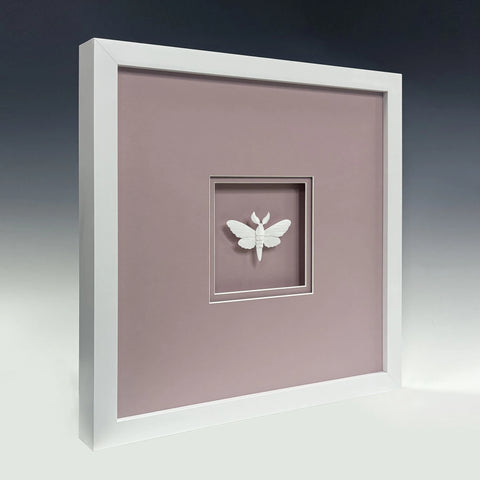 Butterfly-Pink Background PA-0103 story2 view - layered butterfly paper art
