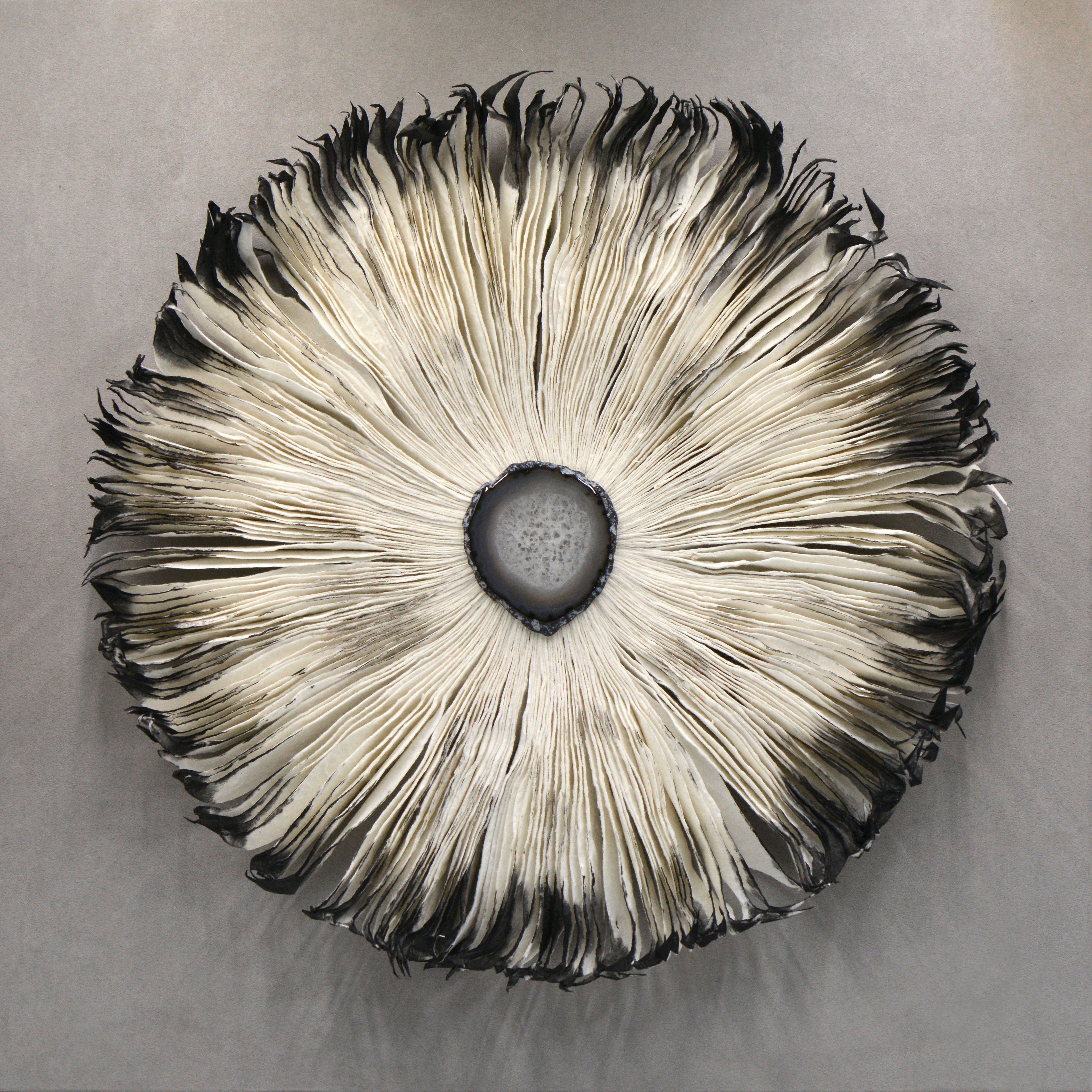 Paper Agate Sculpture