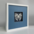 MIOW Paper-Cut Butterfly Art - Blue Background - Set 3