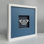 MIOW Paper-Cut Butterfly Art - Blue Background - Set 5