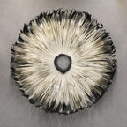 MIOW Handmade Paper Agate Art - Black Eye Series - 60cm Round - Marble Effect Wall Decor