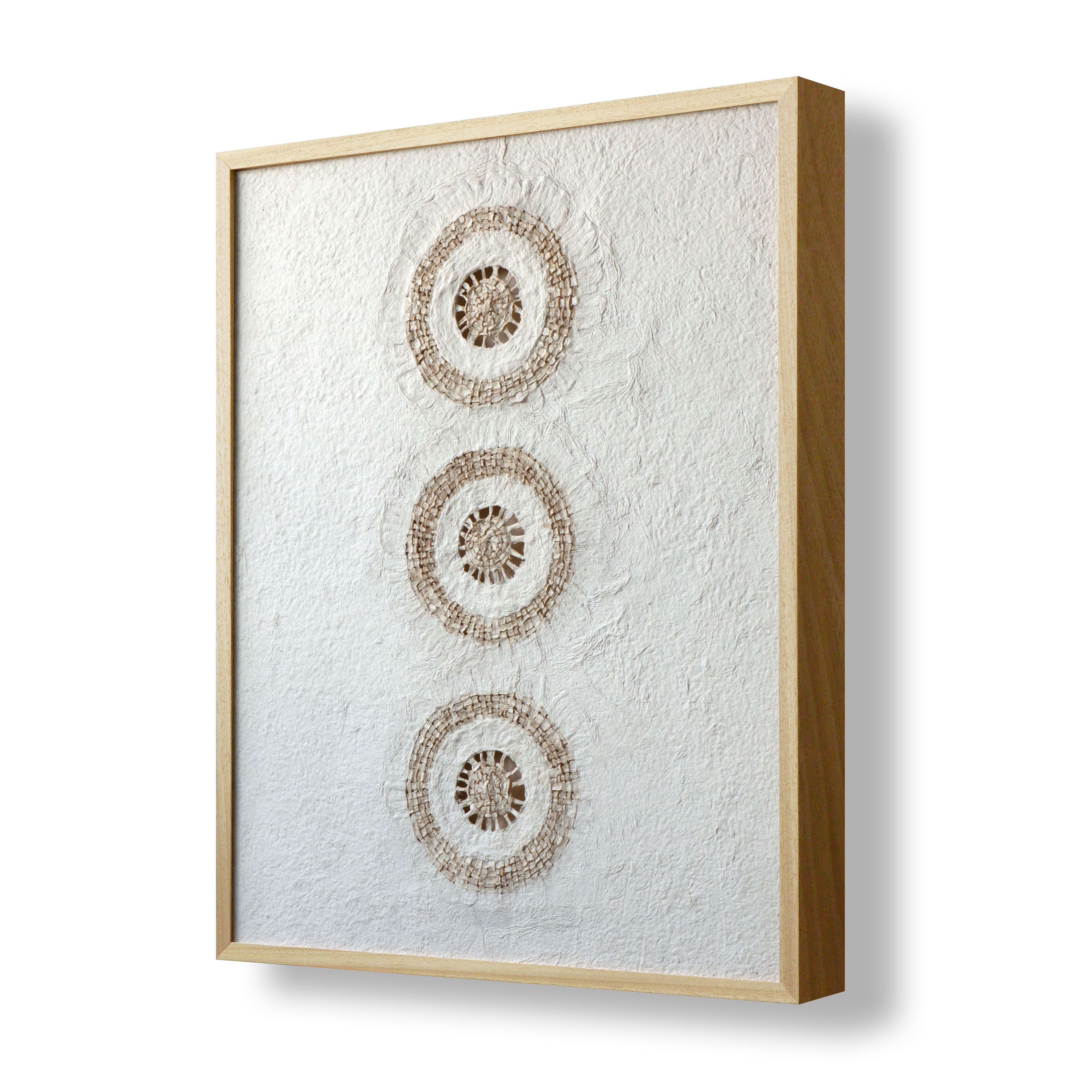 MIOW Paper Pulp Painting - Sculptural Wall Art ZJH03