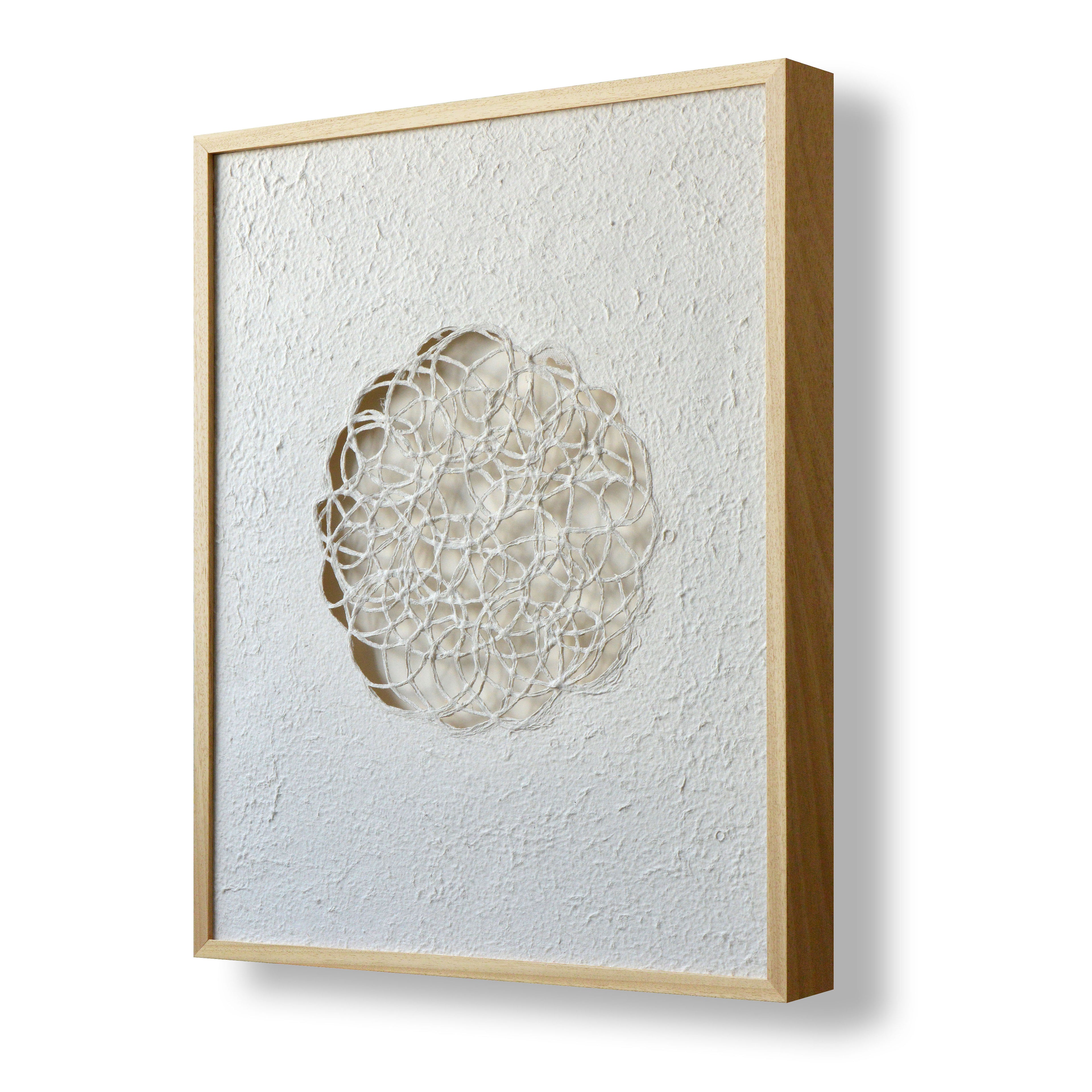 MIOW Paper Pulp Painting - Sculptural Wall Art ZJH04